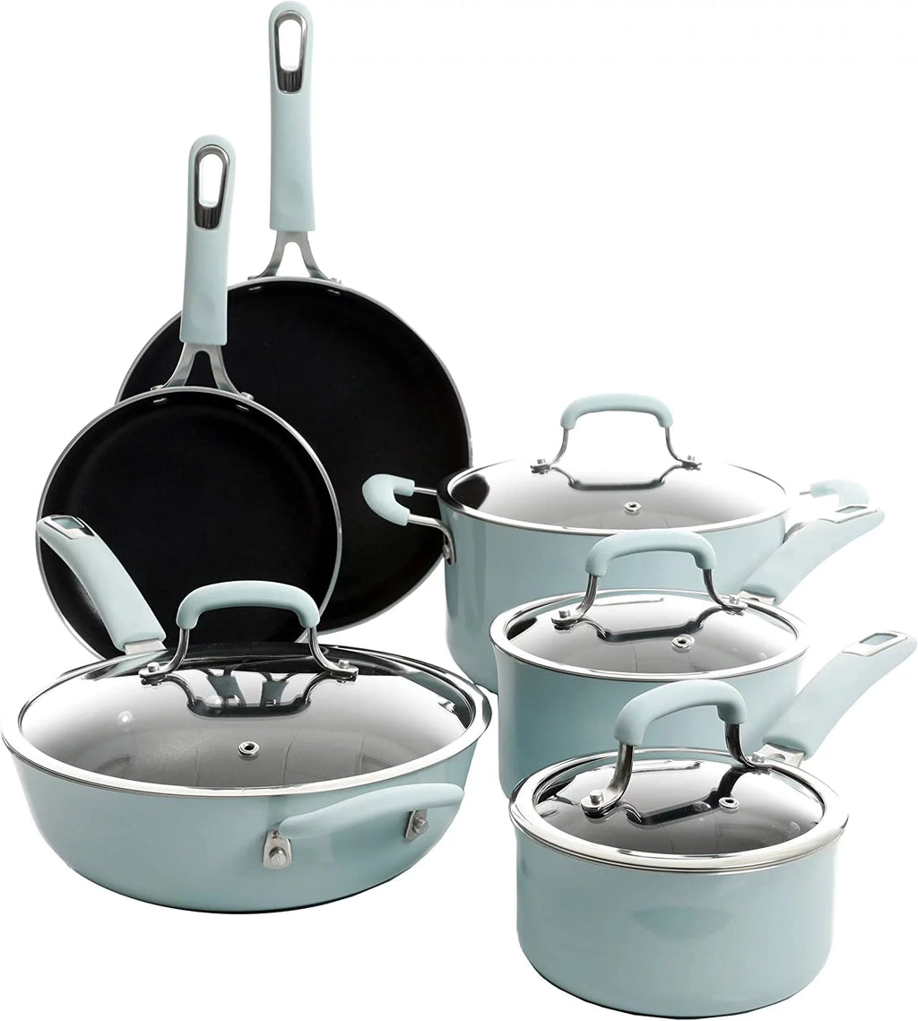 10-Piece Aluminum Cookware Set U250