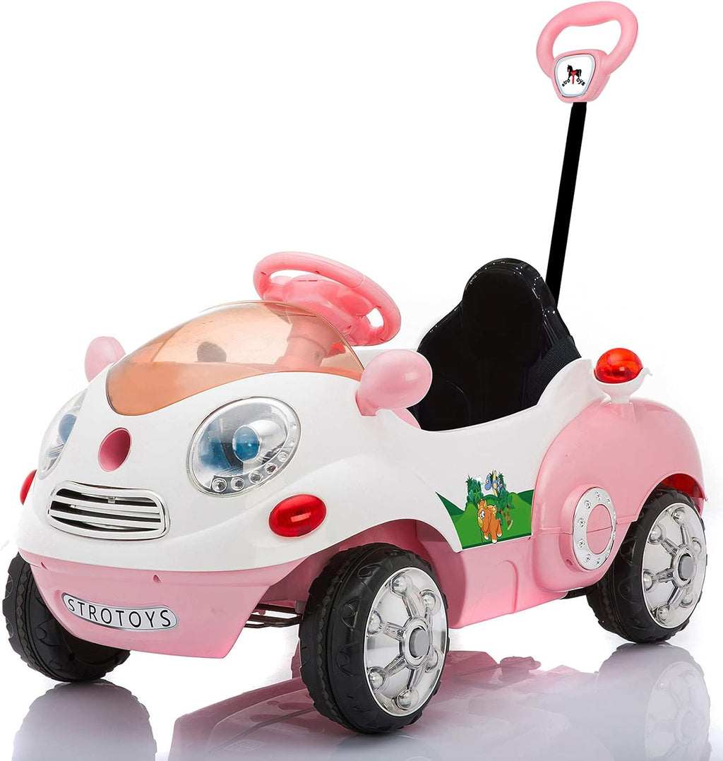 Blue Ride On Push Car with Remote Control L271502