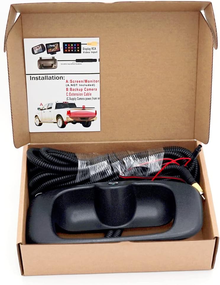 Rear View Backup Camera Tailgate Door Handle Camera Pack of 2 B5799