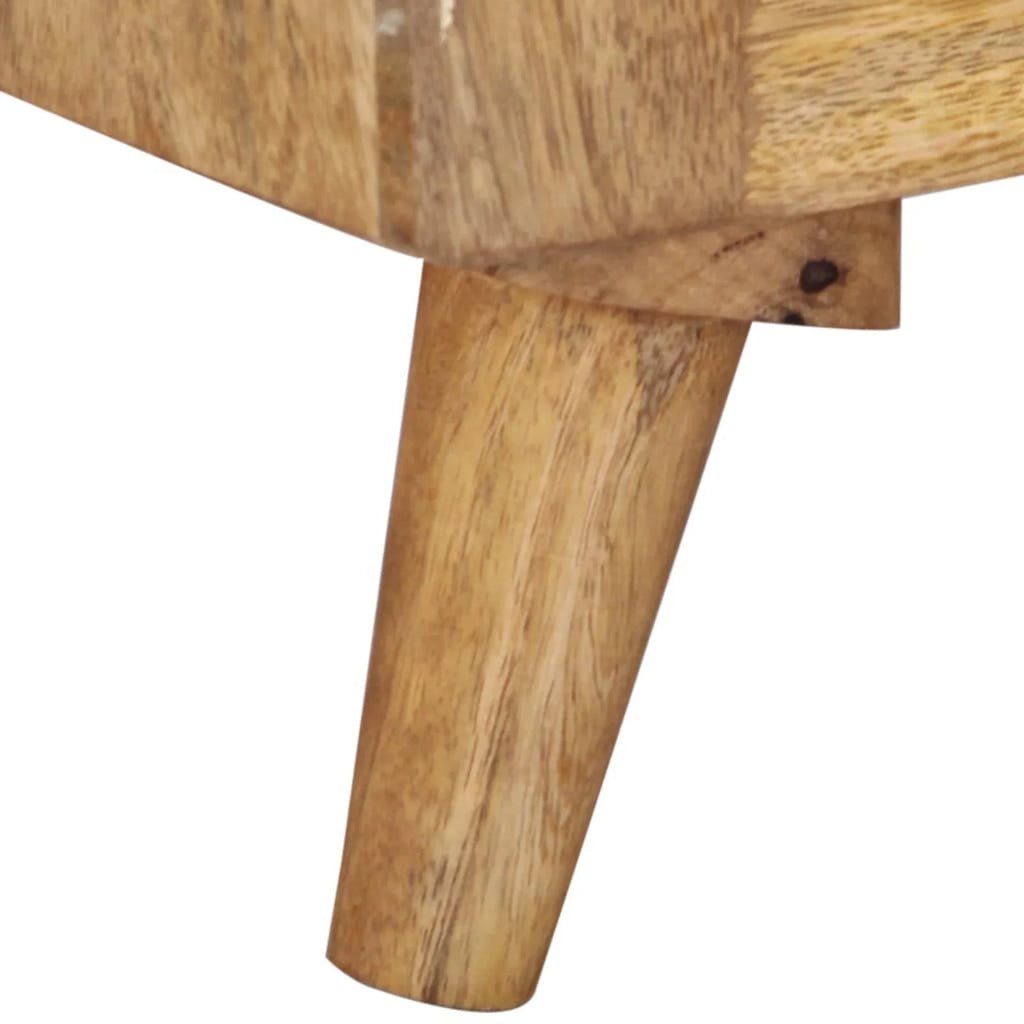 Solid Mango Wood Bedside Cabinet B85191