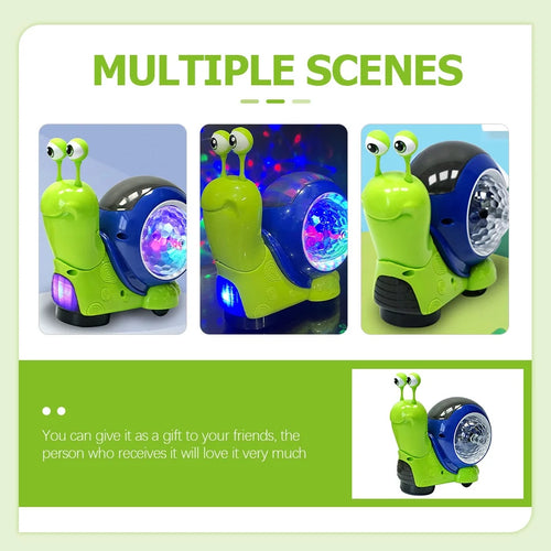 2 Count Crawling Snail Baby Toys X751