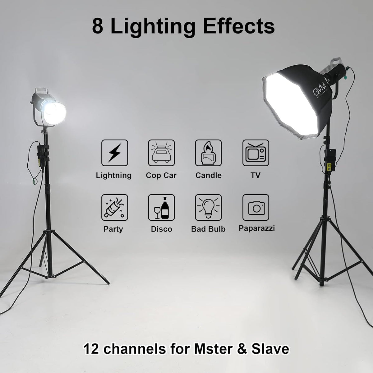 300W LED Video Light with Bowens Mount J2409