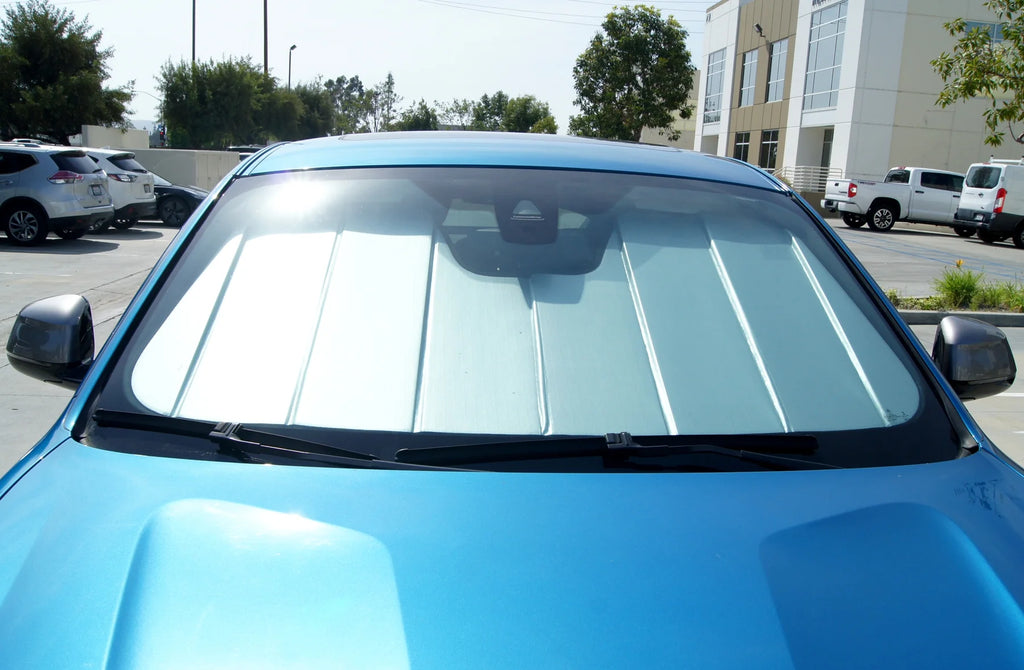 Custom Fit Leatherette Windshield Sun Shade Protector U752