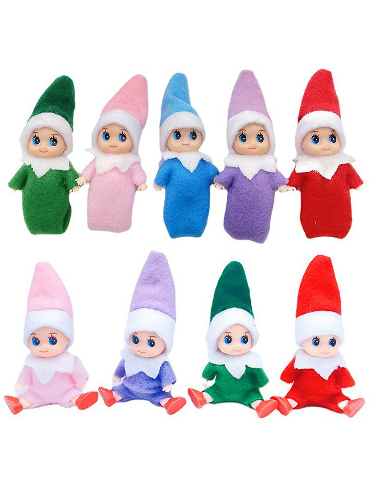 Naughty Elf Felt Doll Kids Toys S376373