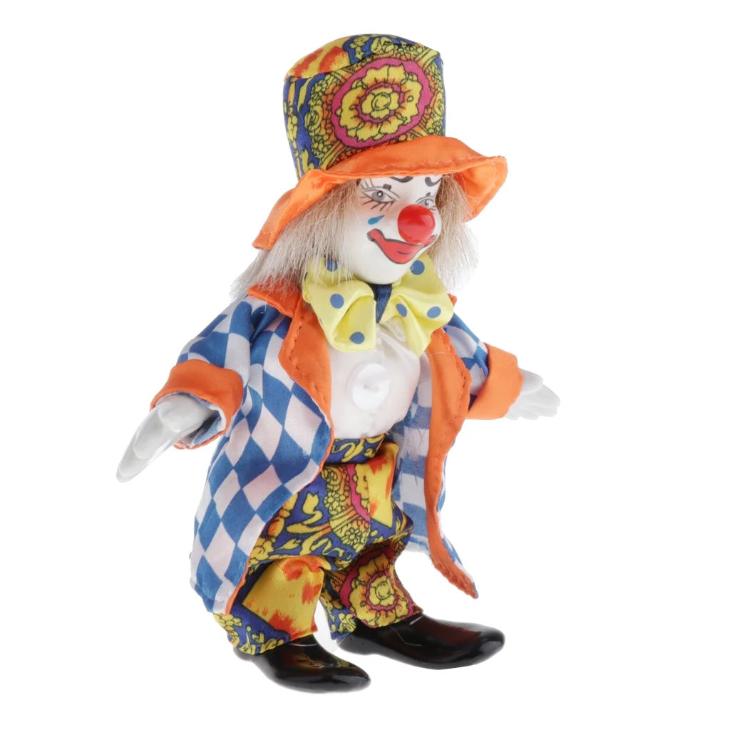 Porcelain Harlequin Doll Collectible M168397