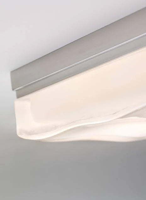 Satin Nickel Flush Mount F23336