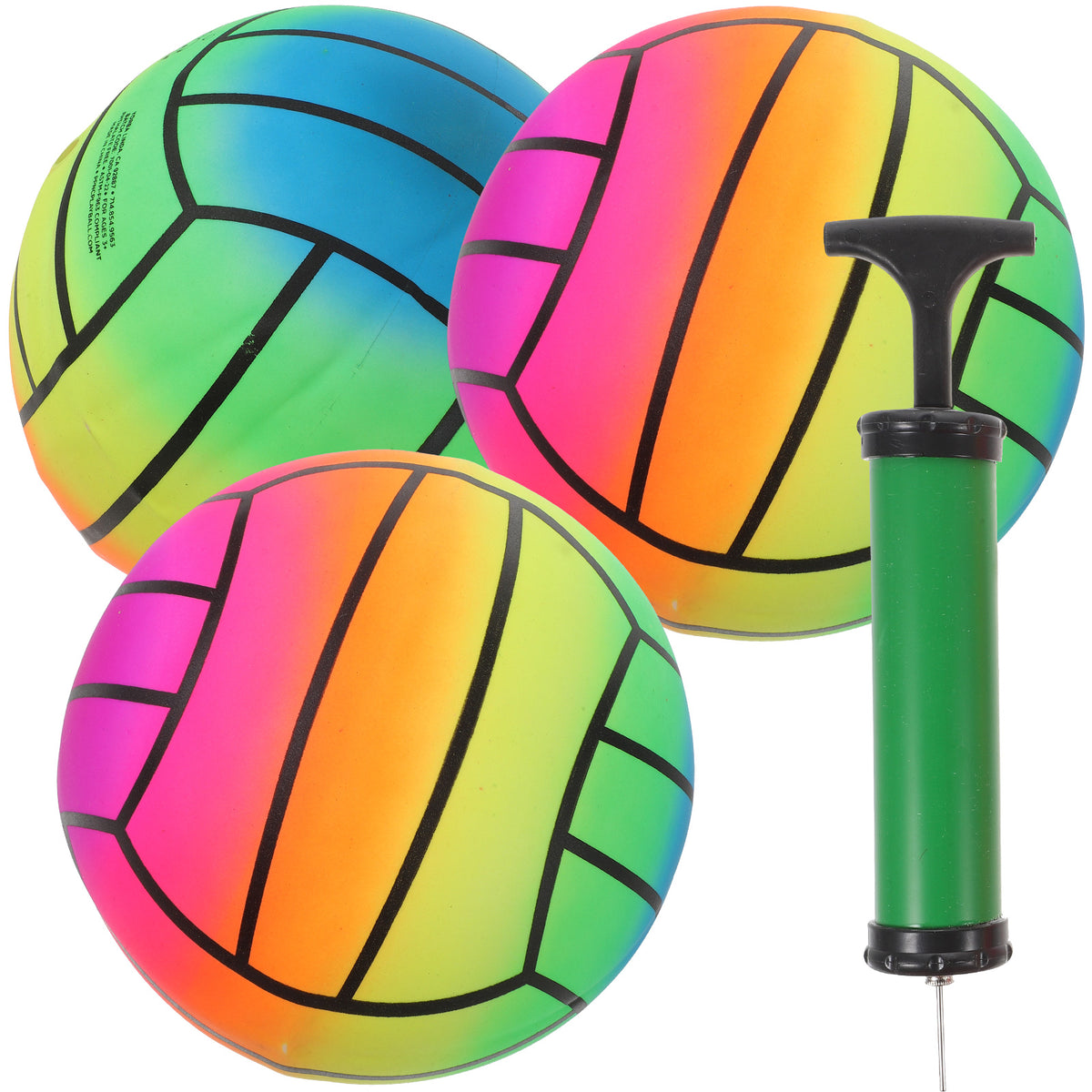 4pcs Kids PVC Inflatable Ball Toy D345414