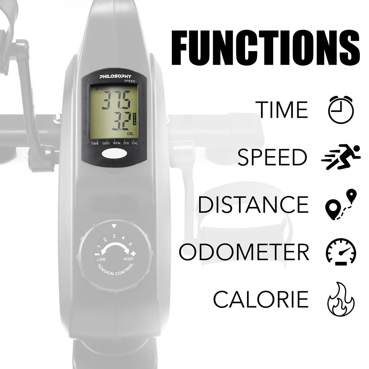Under Desk Bike Pedal Exerciser X8184