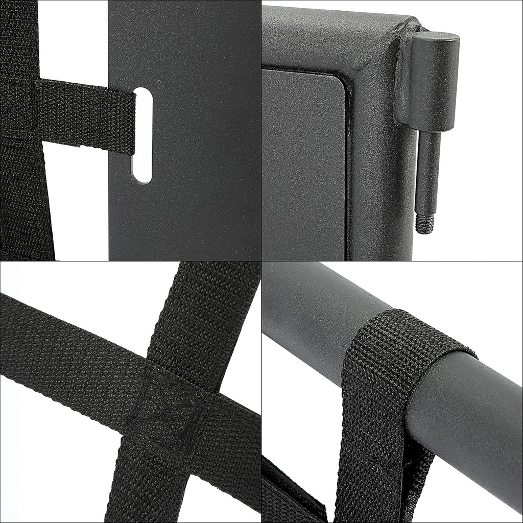 Steel Tubular Trail Door with Side Mirror E43509