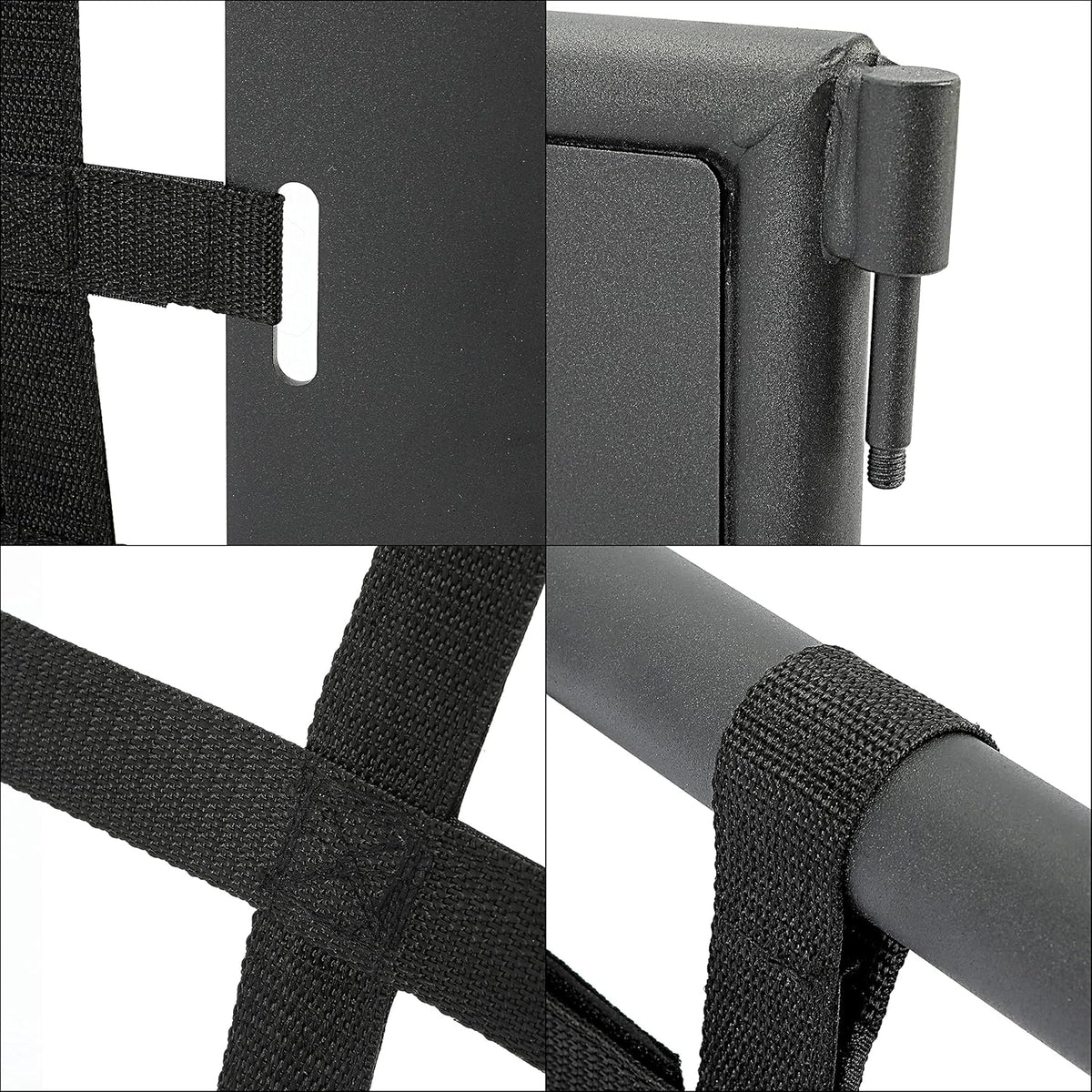 Steel Tubular Trail Door with Side Mirror E43509
