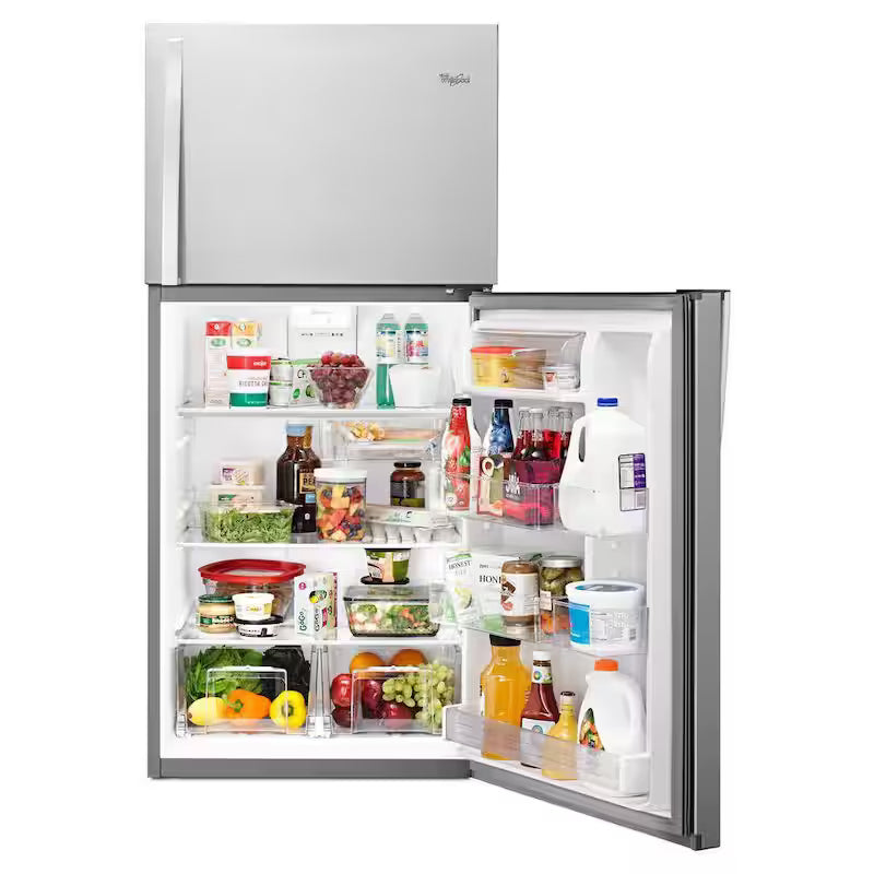 19.2 cu. ft. Top Freezer Refrigerator in Stainless Steel Y4717