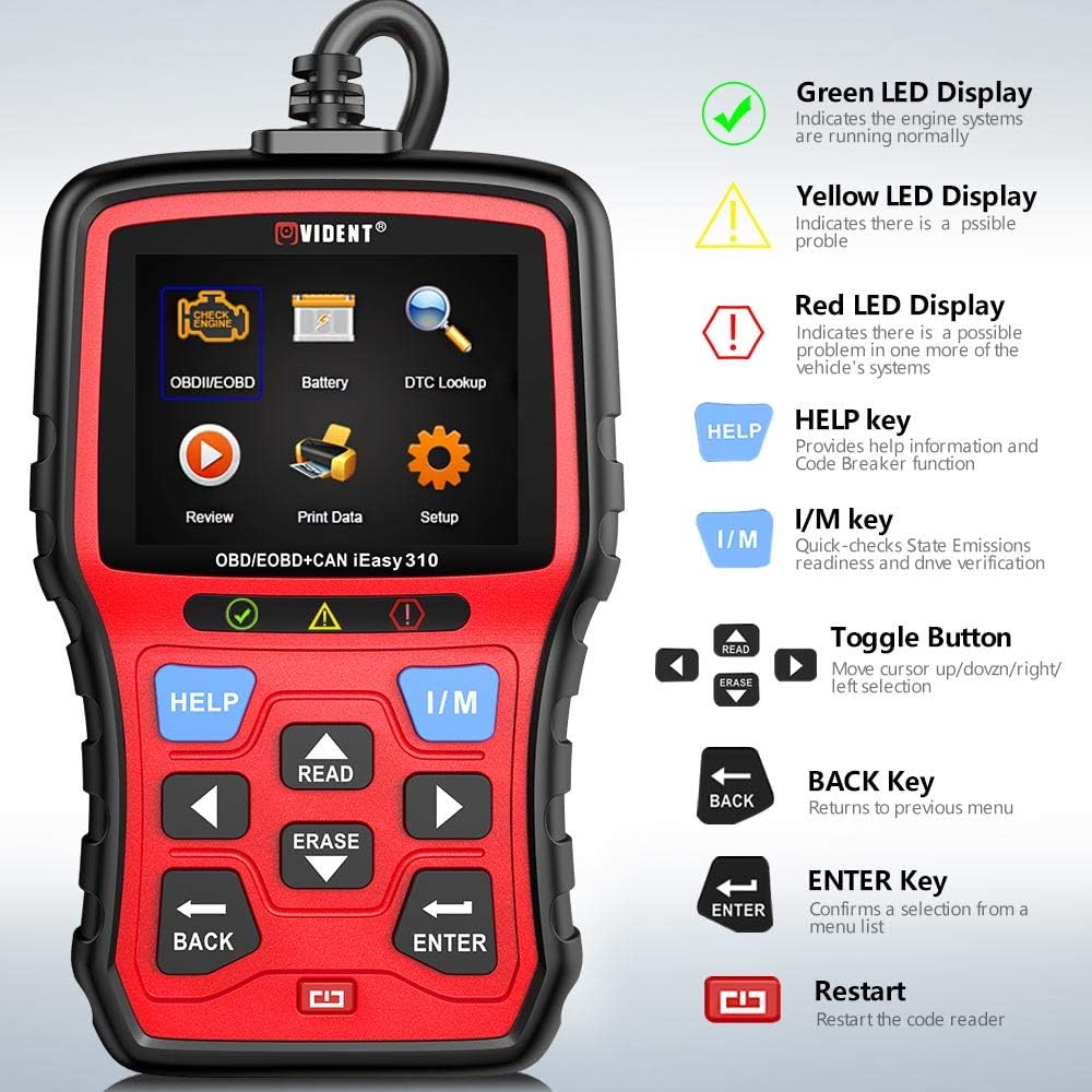 OBD2 Scanner Code Reader Pack of 2 U355