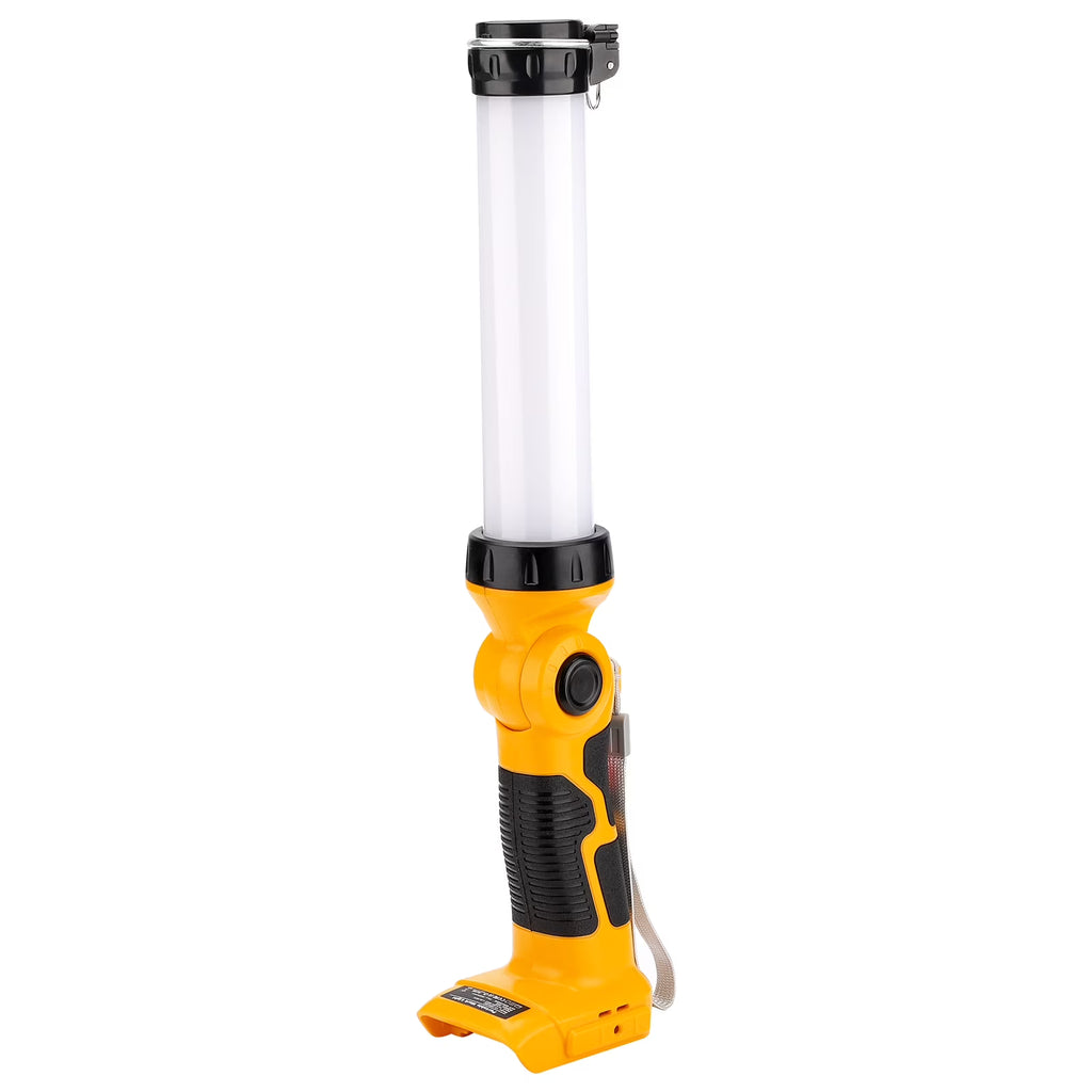 360° Outdoor Camping Lantern with Hooks, 26W 2000LM, for Dewalt 20V Li-ion Battery K8804