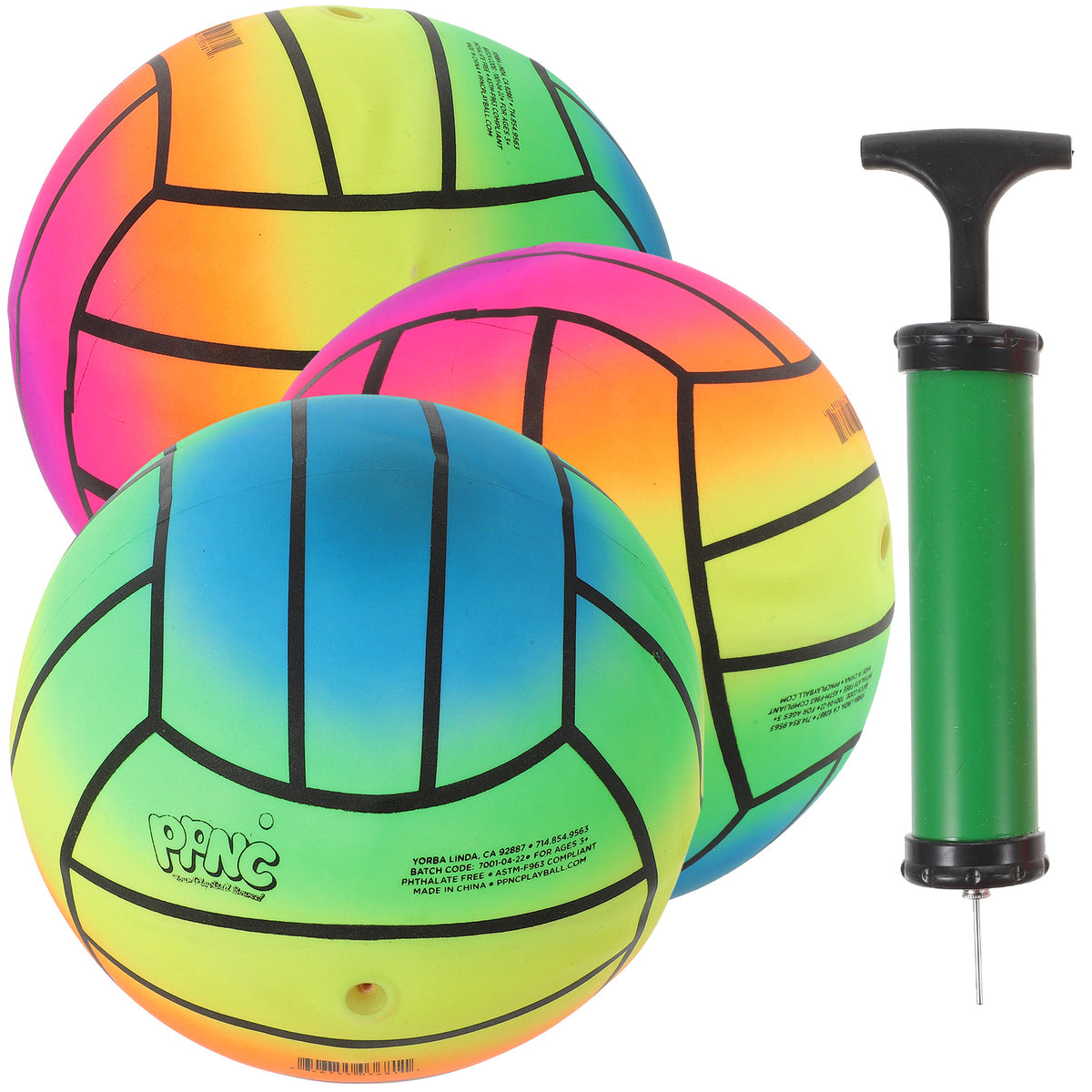 4pcs Kids PVC Inflatable Ball Toy D345414