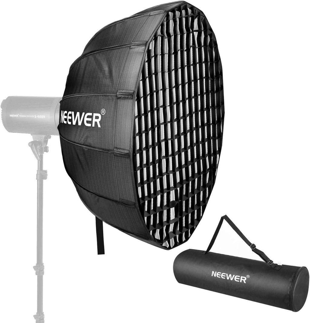 35.4 inches Foldable Octagonal Softbox with Bowens Mount Speedring, Carrying Case L4608