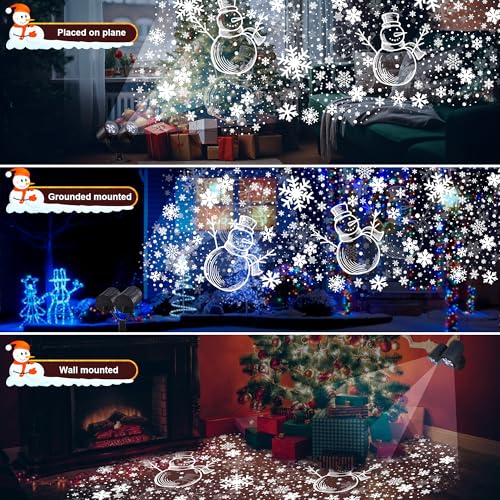 Waterproof Double Head Halloween Projector Lights with Timer T77932