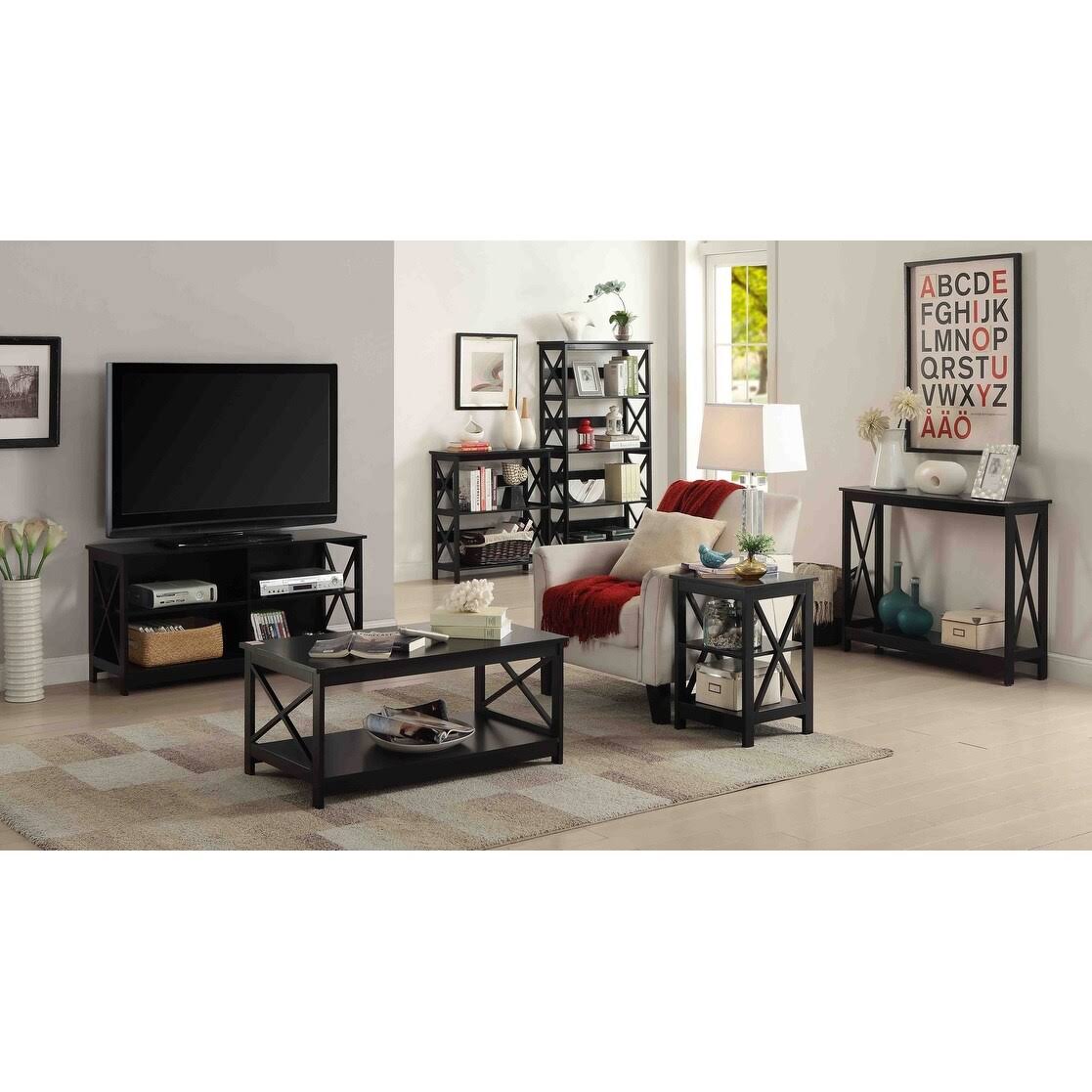 Cobalt Blue X-Base End Table S22281