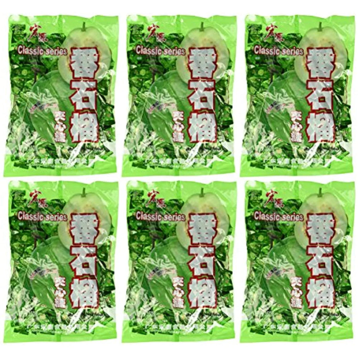 Guava Flavor Snack Candy, 13 Oz, Pack Of 6 D671