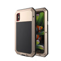 Gold Aluminum Metal iPhone XR Case U74951