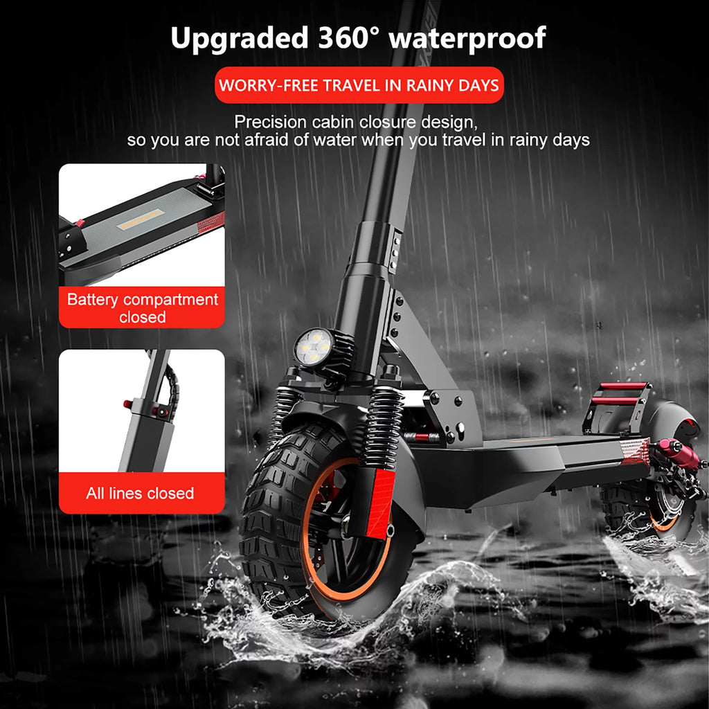 Foldable Electric Scooter with Seat G660356