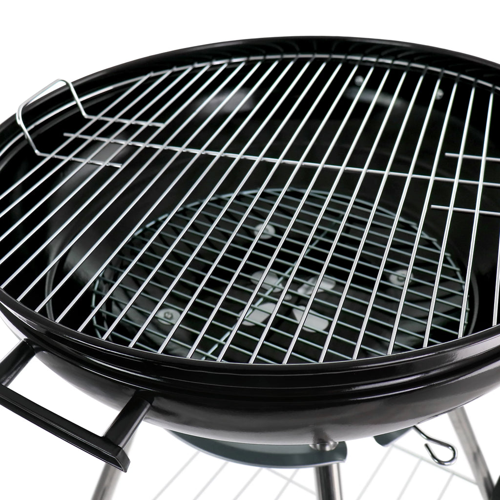 22 Inch Charcoal Barbecue Grill in Black K85600