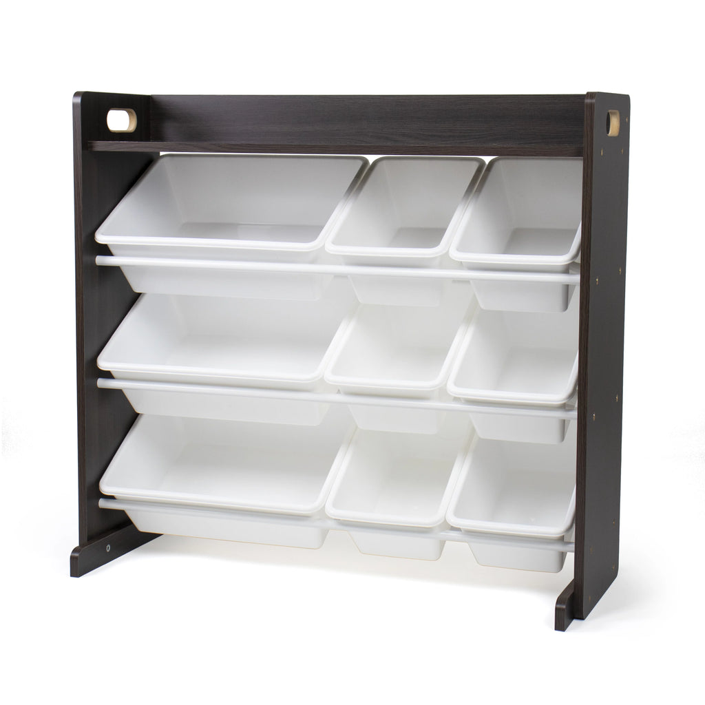 Toy Storage Organizer with Shelf and 9 Storage Bins X343