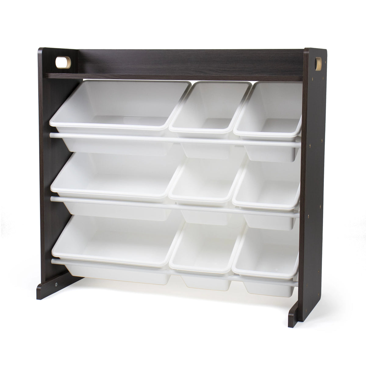 Toy Storage Organizer with Shelf and 9 Storage Bins X343