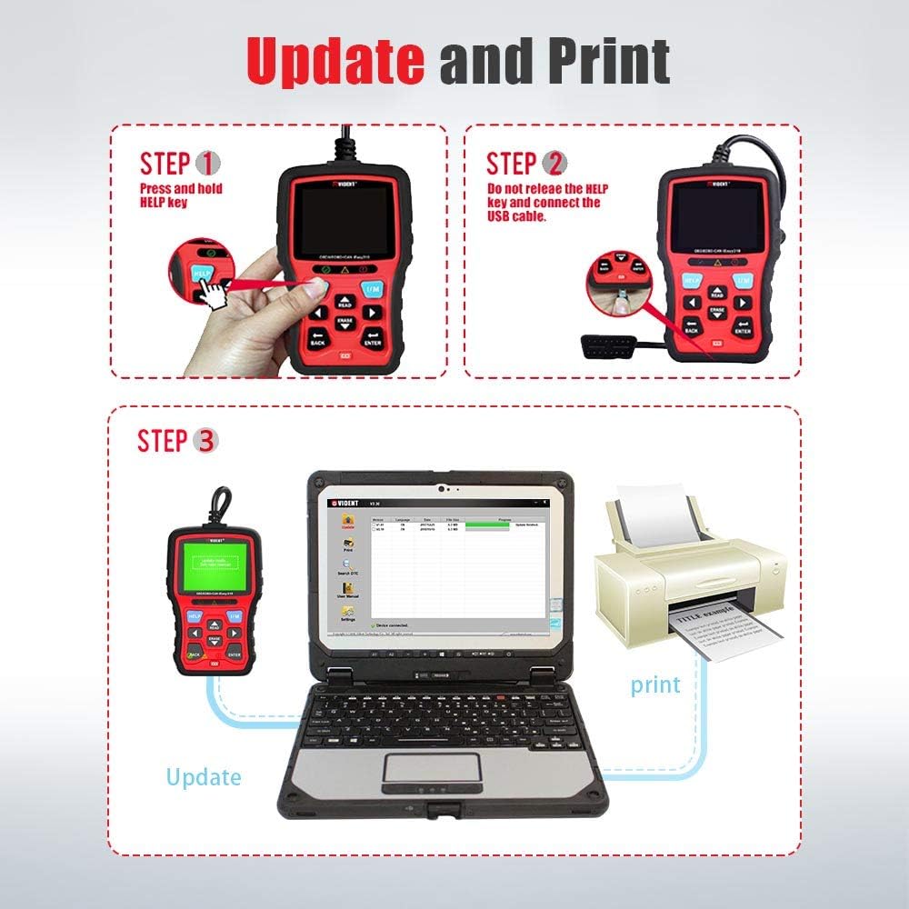 OBD2 Scanner Code Reader Pack of 2 U355