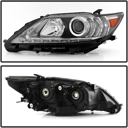 2013 2015 Lexus ES350 ES300h Halogen Projector LED DRL Headlight Assembly Driver Side H46663