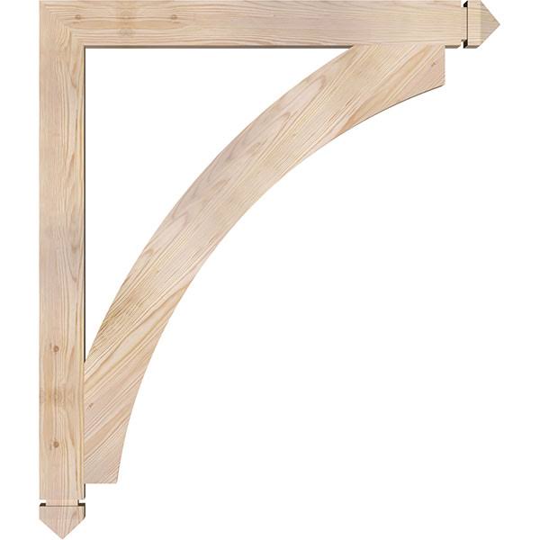 3 1/2x22W x 36x22D x 42x22H Douglas Fir Bracket R291