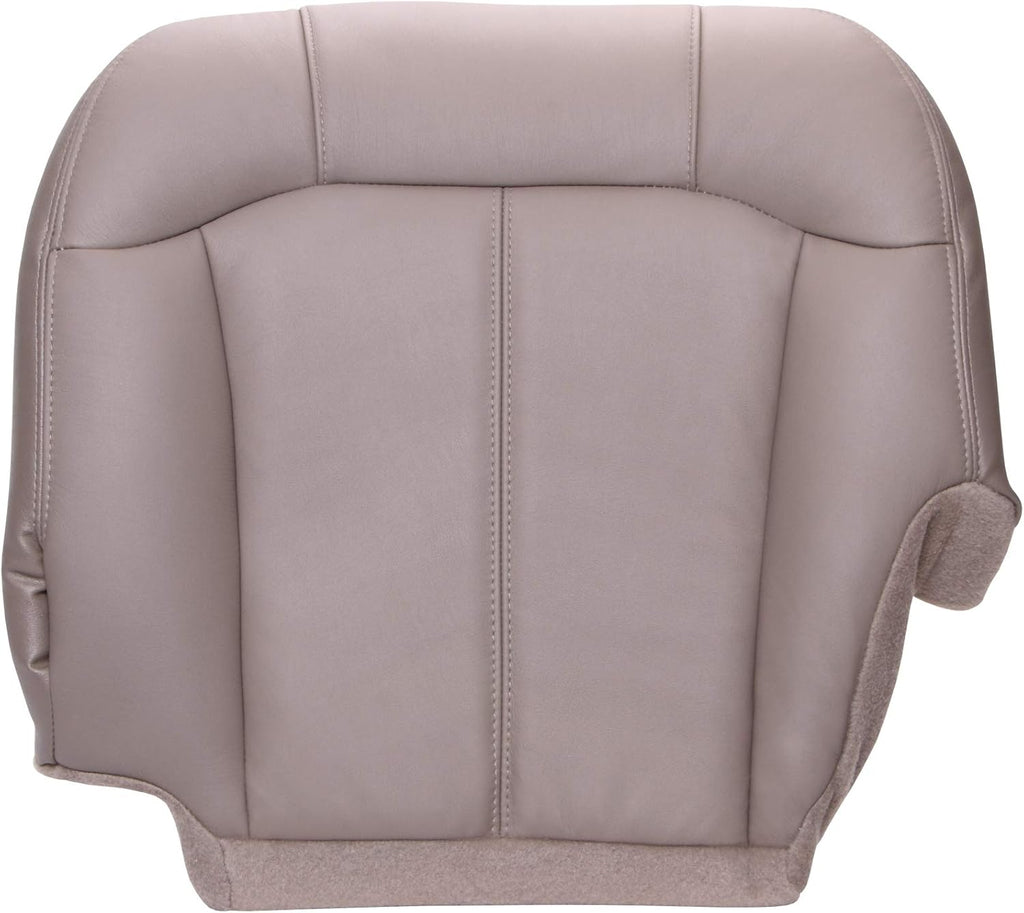 Driver Side Bottom Replacement Seat Cover - Medium Neutral (Tan) Leather L214754