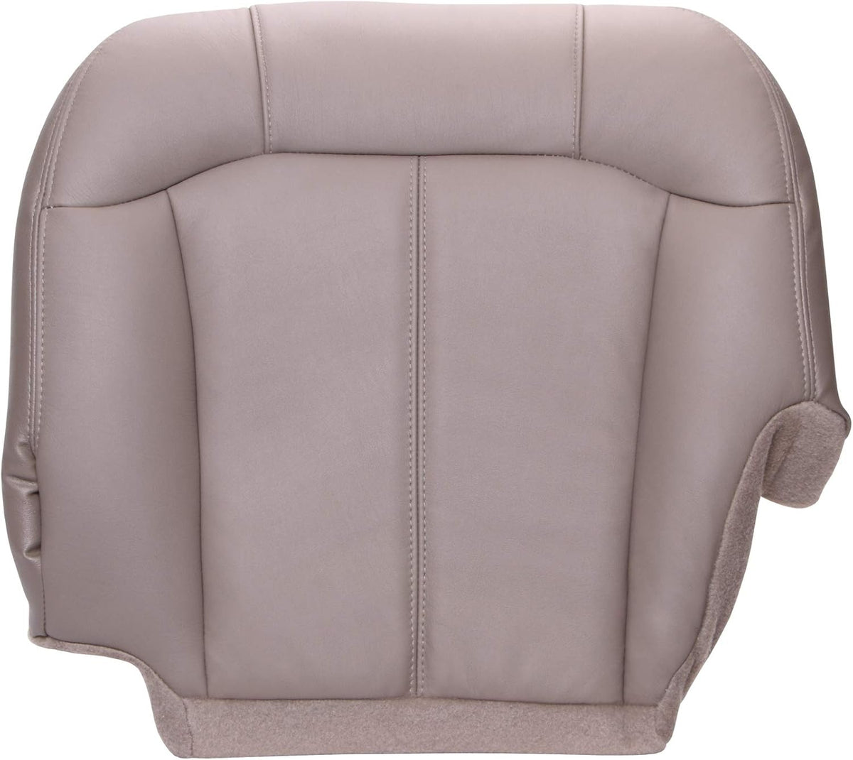 Driver Side Bottom Replacement Seat Cover - Medium Neutral (Tan) Leather L214754