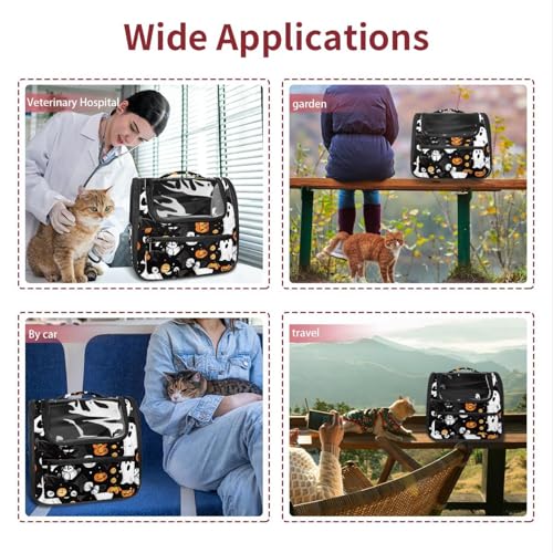 Soft Sided Pet Carrier for Small Medium Cats Dogs K20691