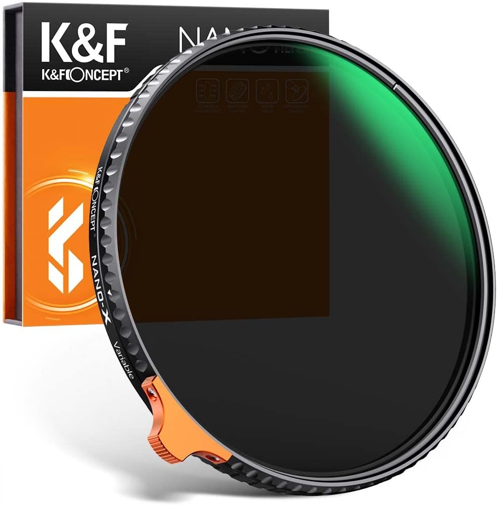 52mm Variable ND Filter ND2-ND400 with Multi-Layer Coatings AGC Glass P23776