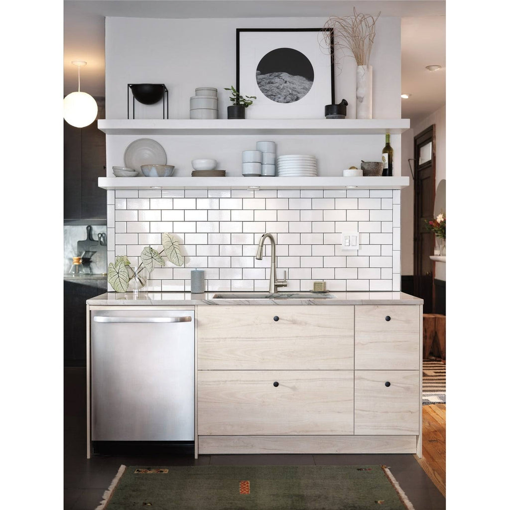 Chrome One-Handle Pulldown Kitchen Faucet D66137