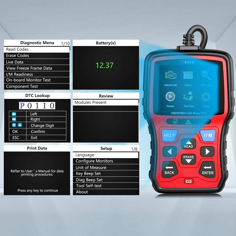 OBD2 Scanner Code Reader Pack of 2 U355