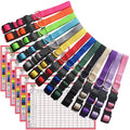 Soft Nylon Adjustable Breakaway Puppy ID Collar 14 Pc Z346