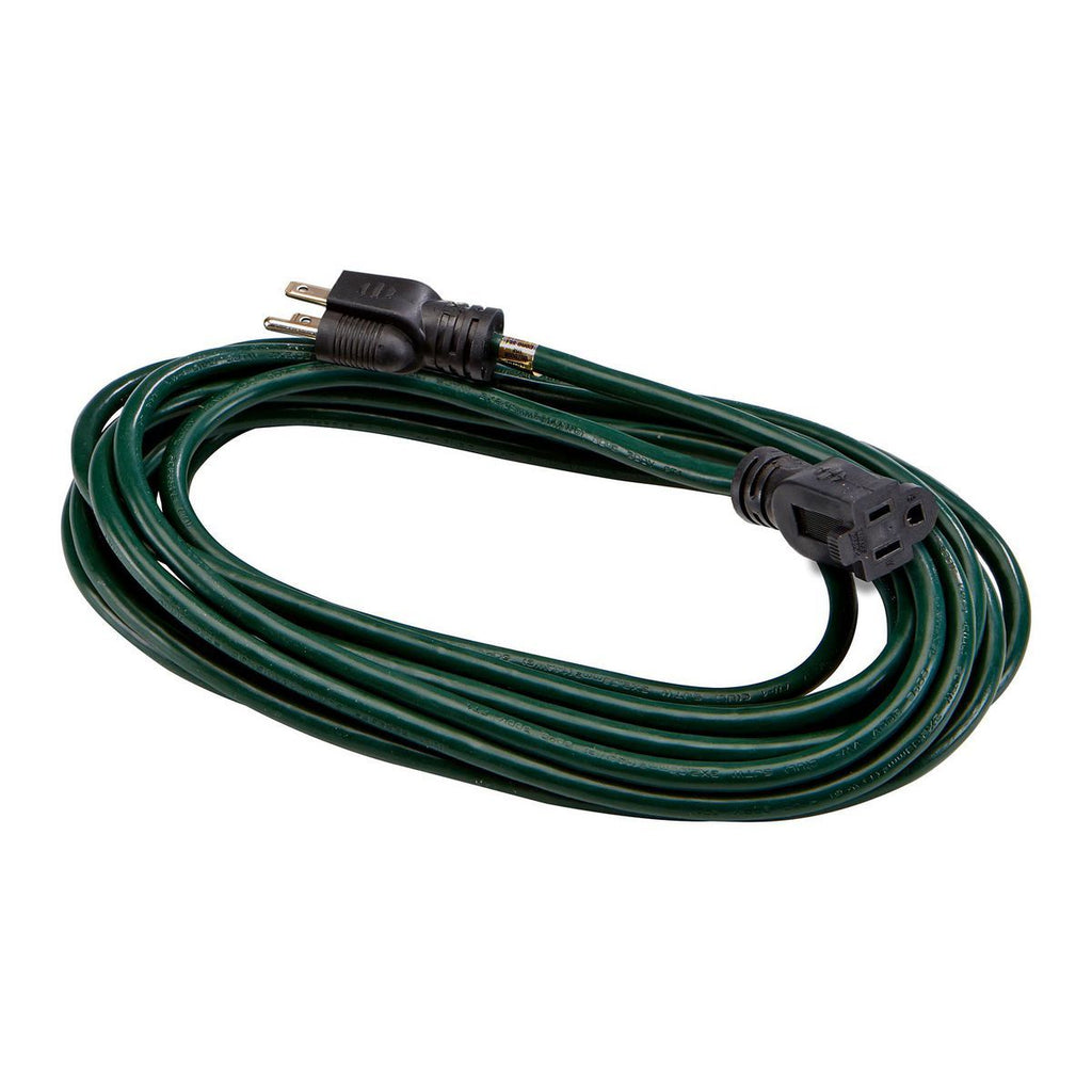 Green 25 ft. 14/3 Gauge Outdoor Extension Cord P1755