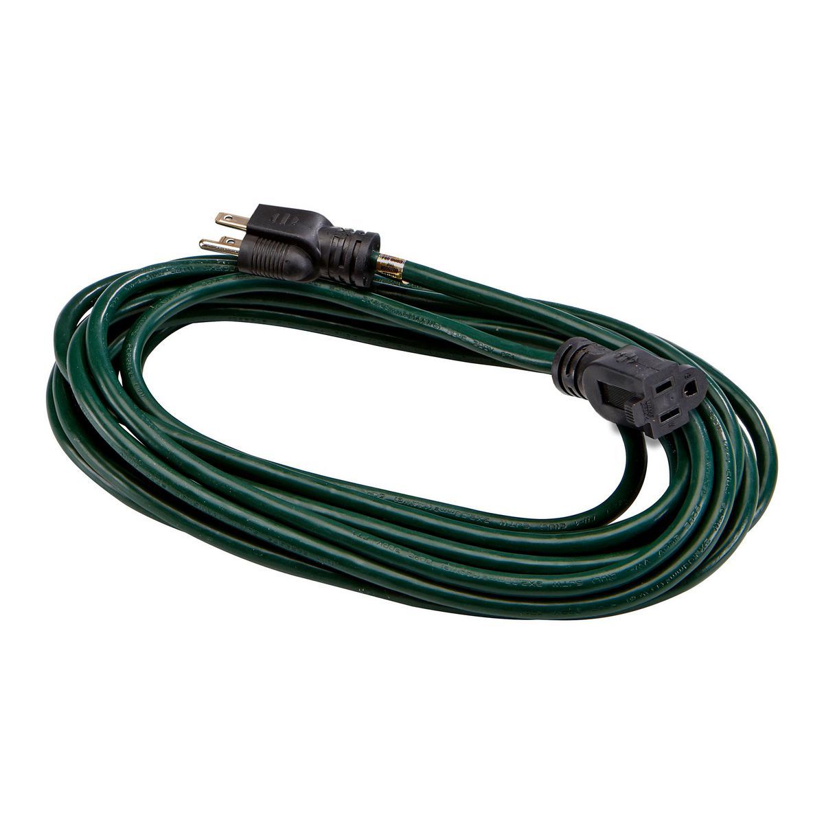 Green 25 ft. 14/3 Gauge Outdoor Extension Cord P1755