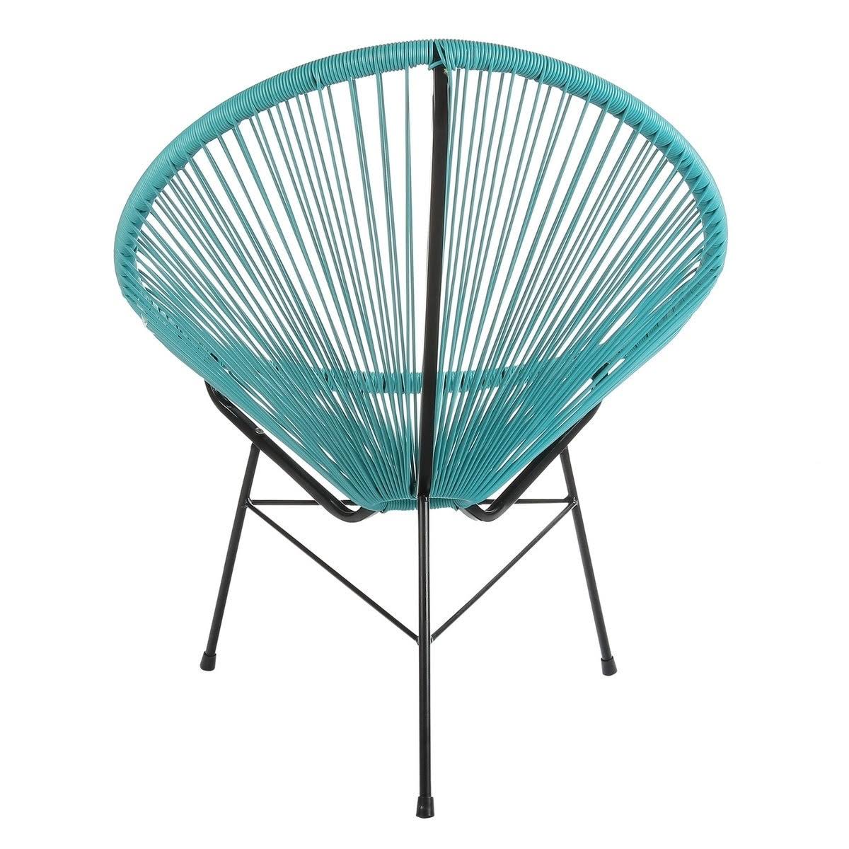 Black Acapulco Lounge Chair Set of 2 H8658