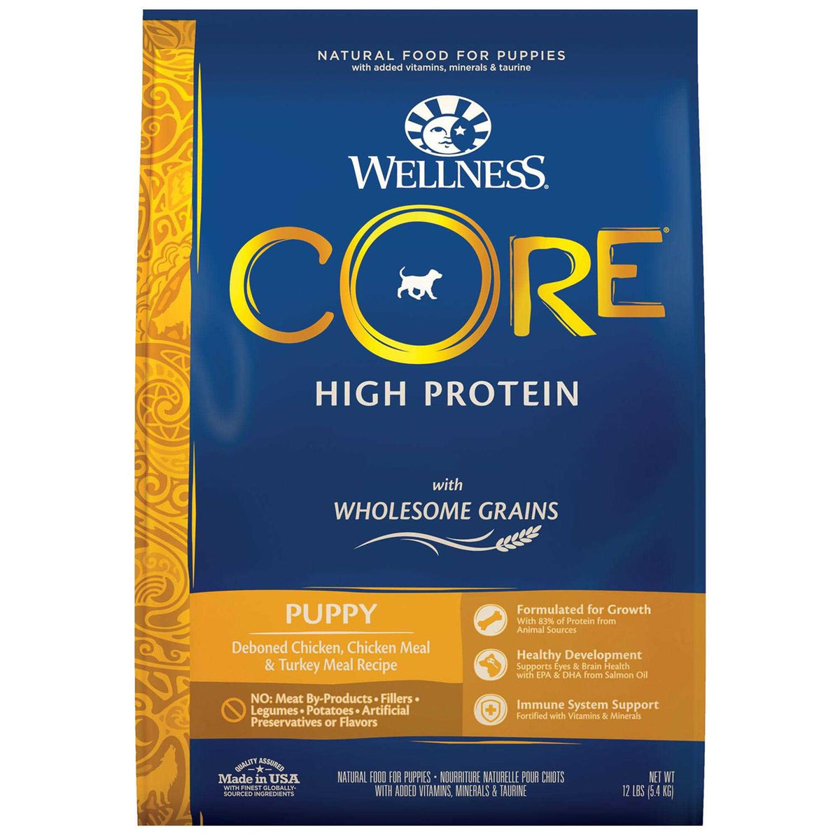 High Protein Wholesome Grains Puppy Dry Dog Food I311