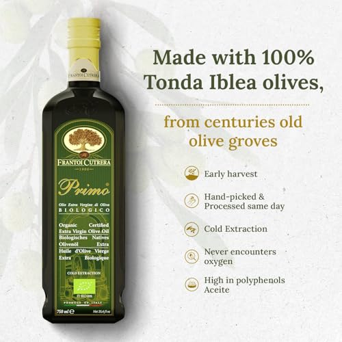 Cold Extracted Italian Extra Virgin Olive Oil 25.4 fl oz (Pack of 2) B8947
