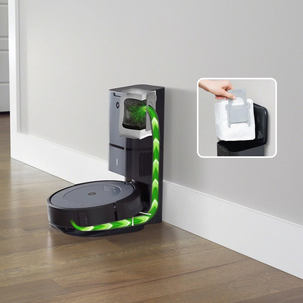 Restored iRobot Roomba i3+ Self-Emptying Vacuum Cleaning Robot - Manufacturers Certified !- (Refurbished) Z962581