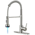 Matte Black Pull Down Sprayer Kitchen Faucet E773