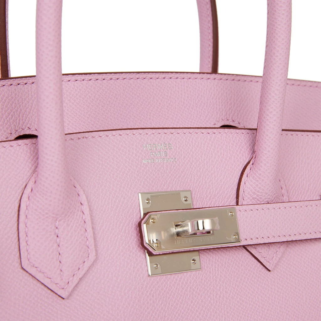 Mauve Sylvestre Epsom Handbag Z6052