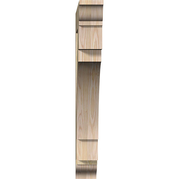 Douglas Fir Rough Sawn Bracket O4785