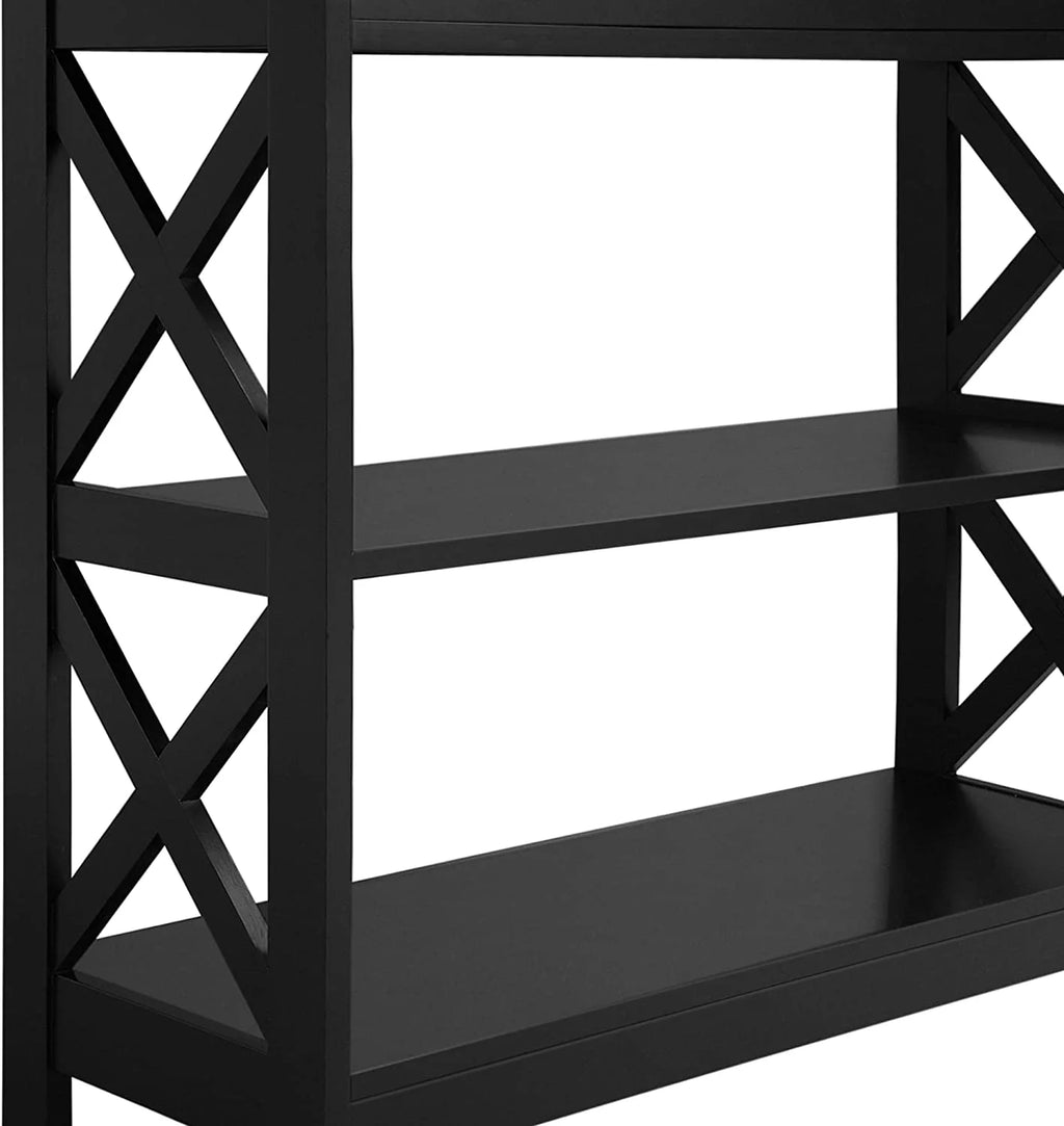 Console Sofa Table with Drawer and 3 Tier Storage Shelves X203453