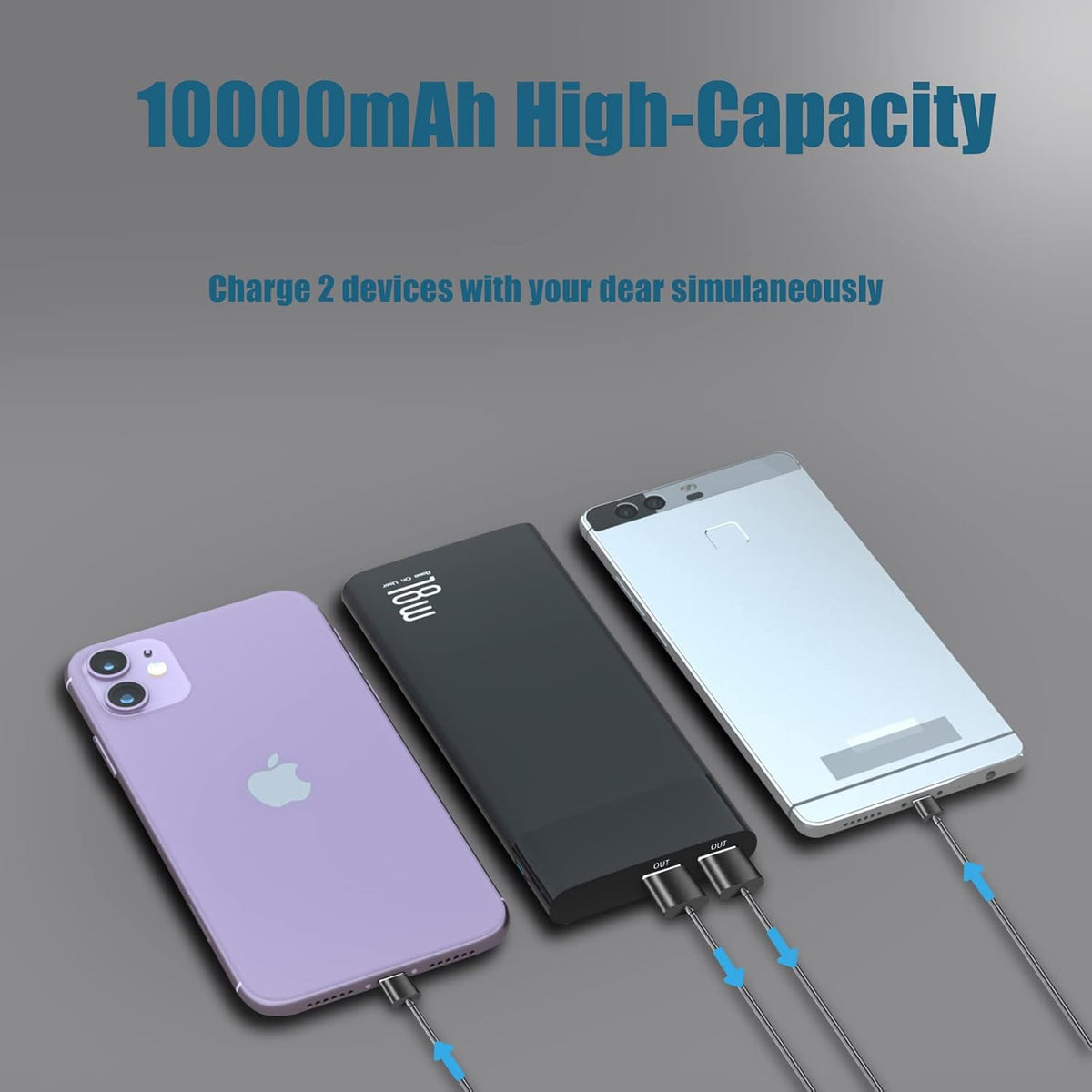 10000mAh Power Bank with Smart WiFi Camera S71015