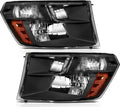 Chrome Housing Clear Reflector Clear Lens Headlight Assembly O990230