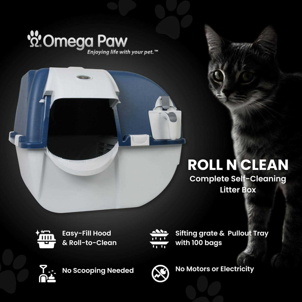 Self Cleaning Litter Box and 100 Bags N167077